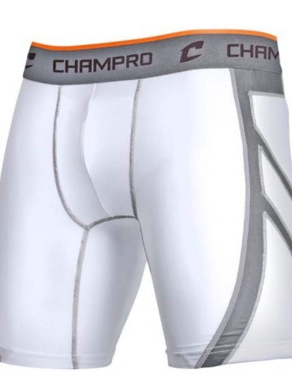 Champro Men's Wind-Up Compression Baseball Sliding Shorts Adult Size S